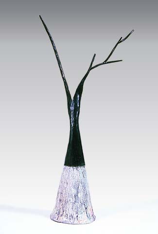 third in the daphne series a delicate and beautifully patinated sculpture completely forged in bronze