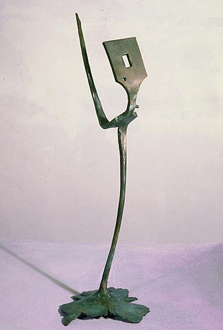 another whimsical tranfigurative small scale sculpture
